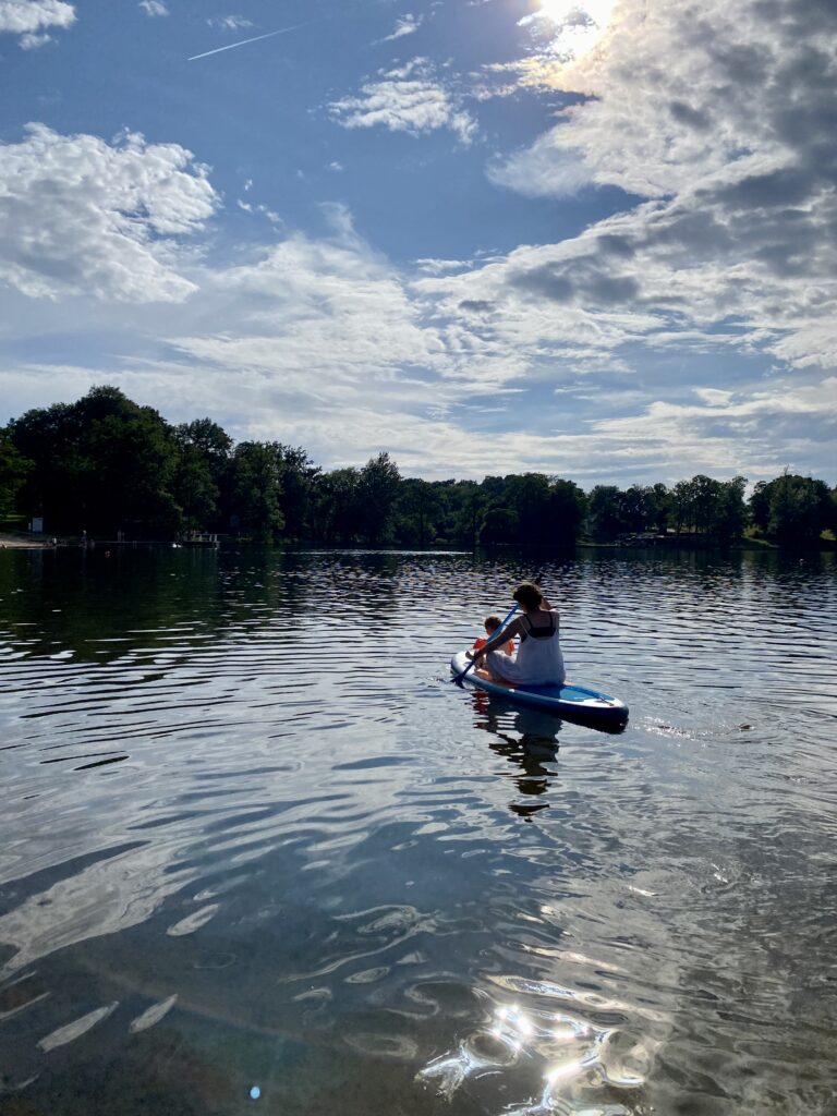 paddle lac de bournazel seilhac corrèze